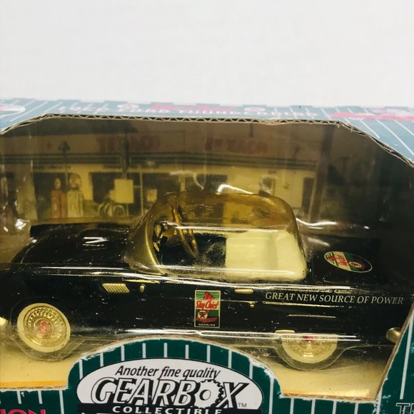 Vintage Texaco Sky Chief 1956 Ford Thunderbird Serial #07569 Gearbox Pedal Car - Picture 5 of 8